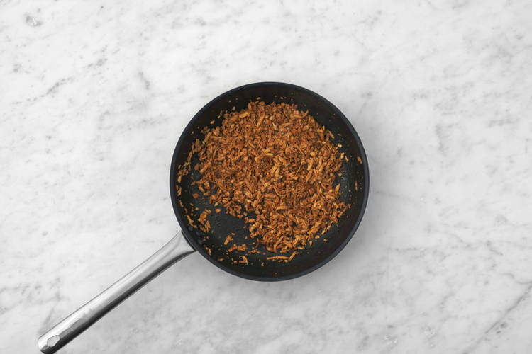 Da vida al bacon vegano