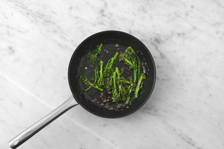 Cook broccolini