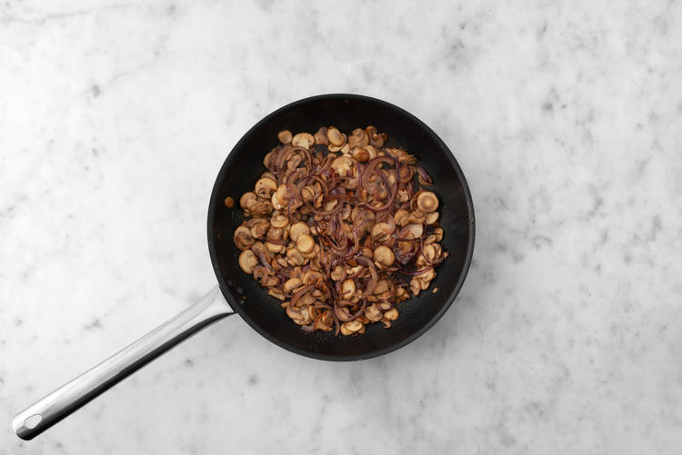 Cuire les champignons