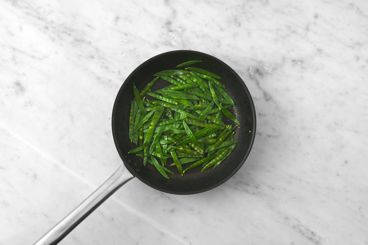 Kaiserschoten anbraten