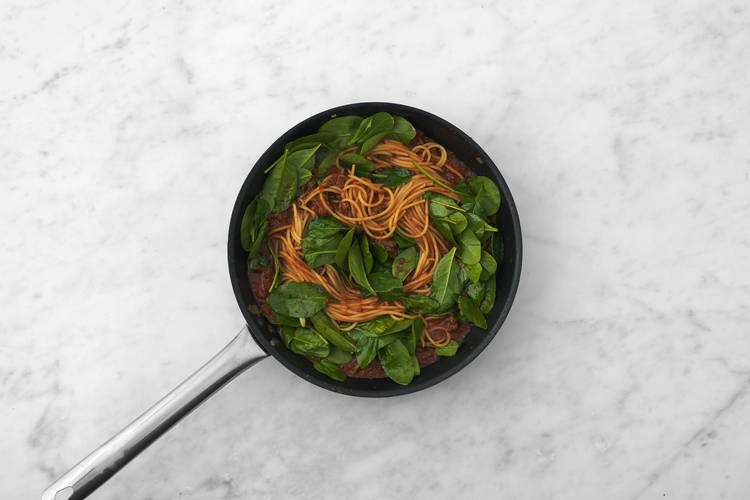 Add the Spinach