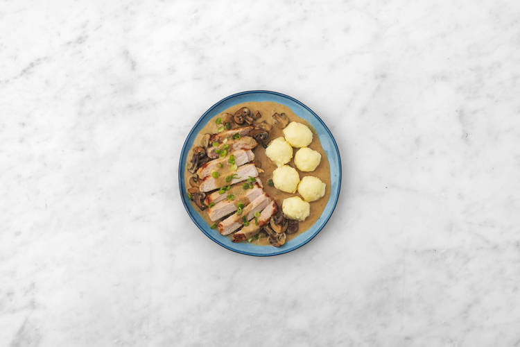 Pilzrahm fertigstellen