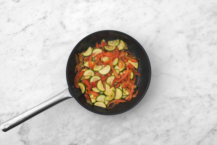 Les légumes à la poêle 