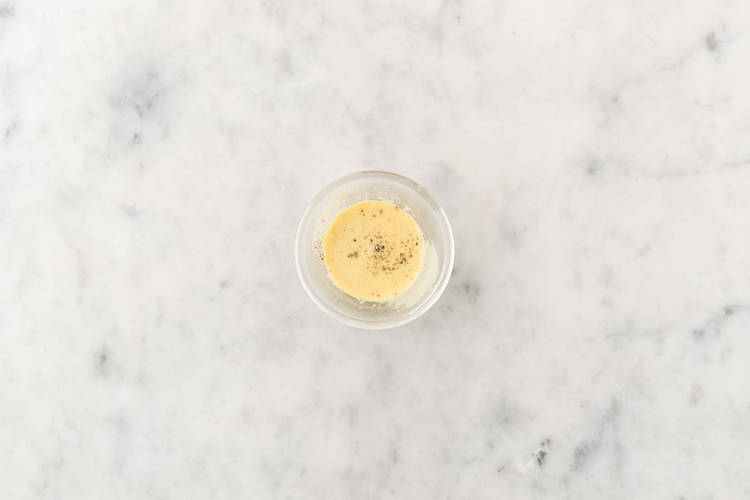 Préparer la vinaigrette