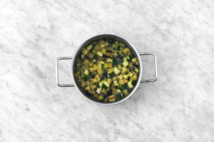 Saltea las verduras
