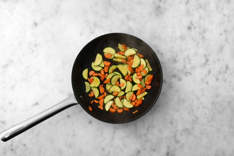 Saltea las verduras