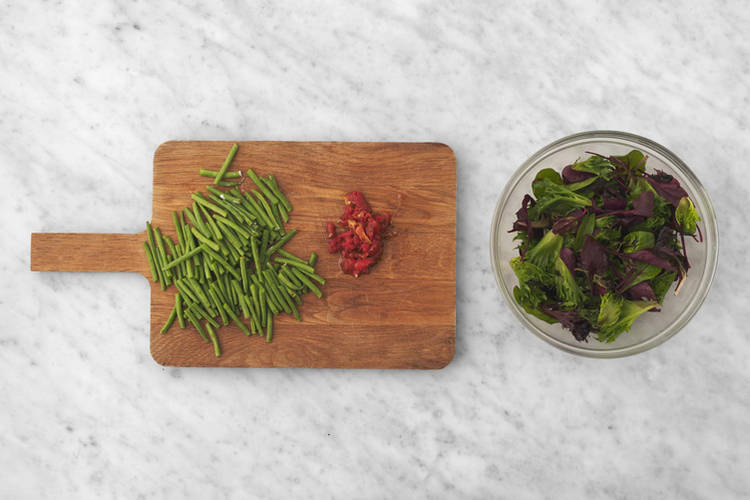 Förbered grönsaker