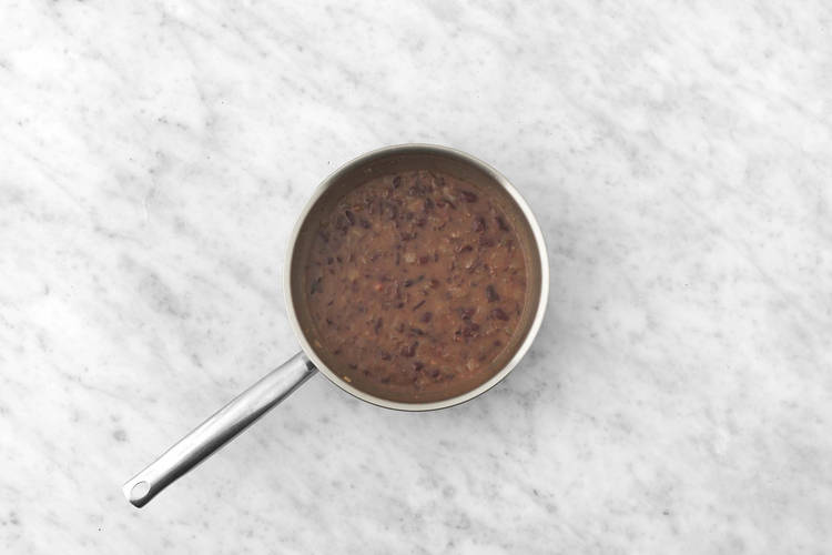 Préparer le ragoût de haricots