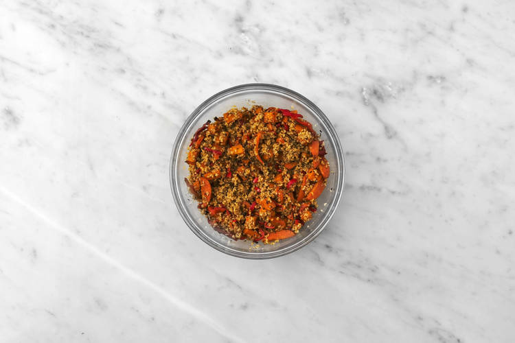 Salade op smaak brengen