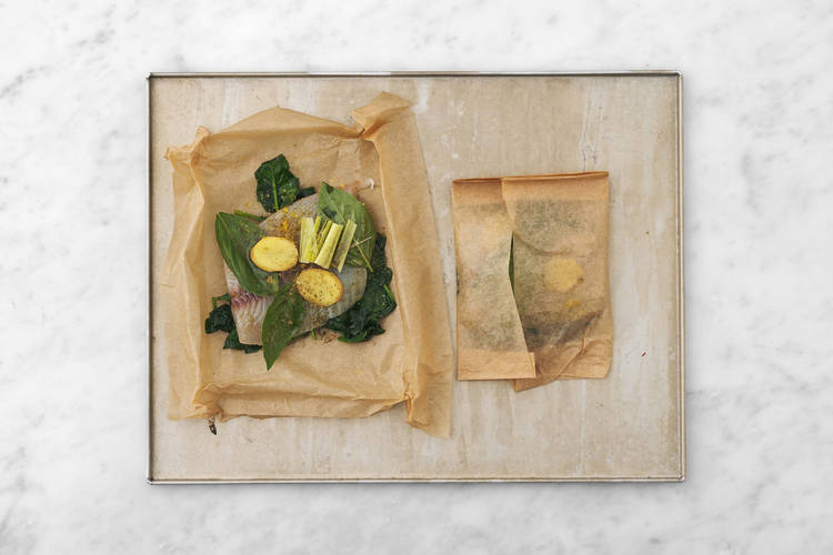 Monter les papillotes