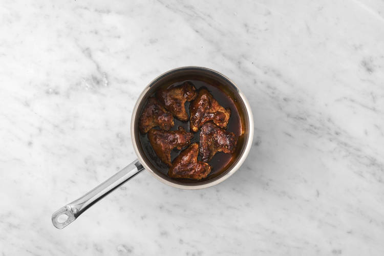 Préparer la sauce