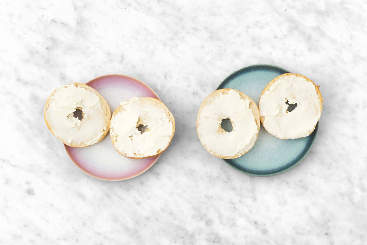 Smør bagels
