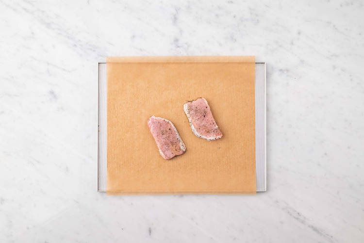 Cook pork tenderloin