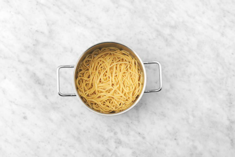 Linguine garen