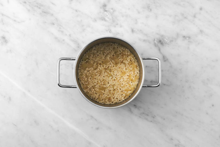 Apprêter le risotto