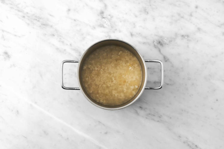 Préparer le risotto