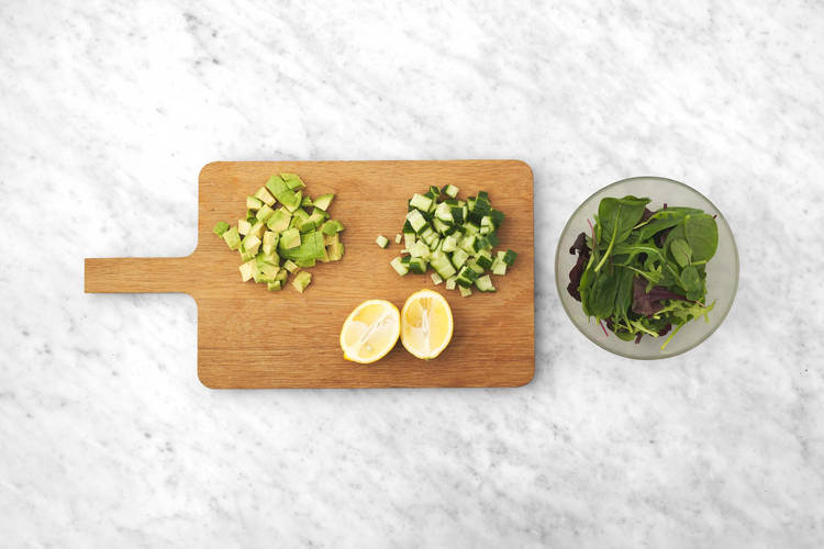 Forbered grøntsager