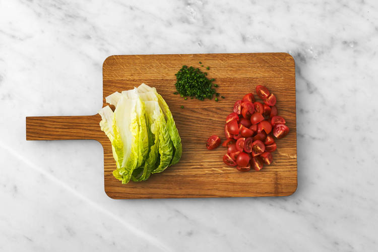 Forbered grøntsager