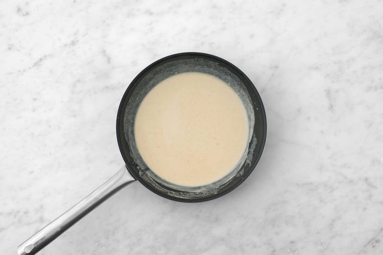 Préparer la sauce