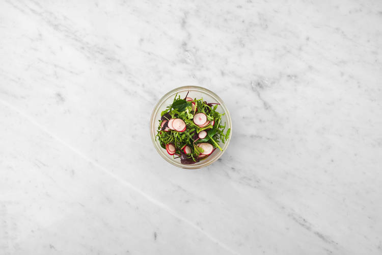 Preparare l'insalata