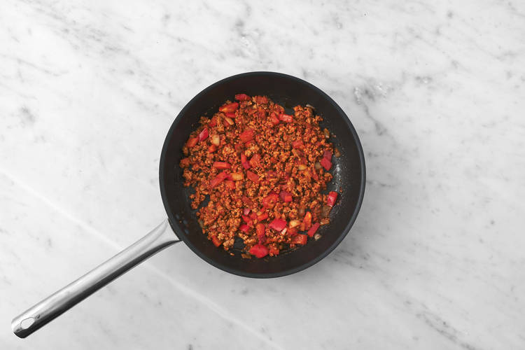 Cook Beyond Meat® and veggies