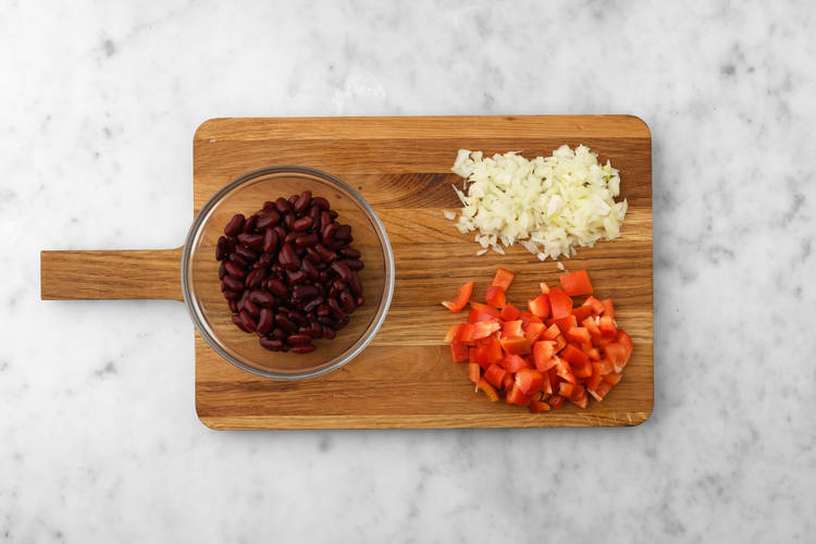 Preparare gli ingredienti