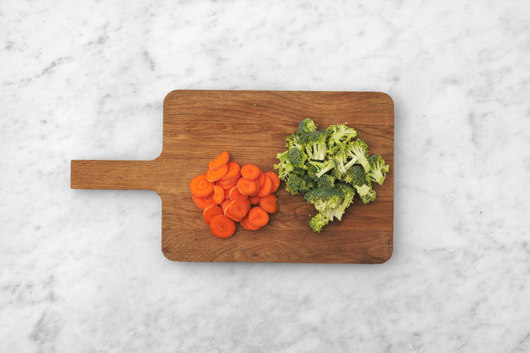 Forbered grøntsager 