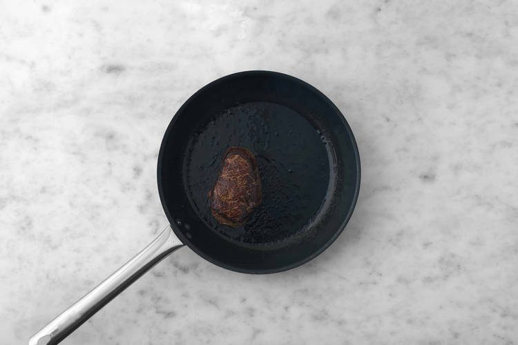 Entrecote bakken