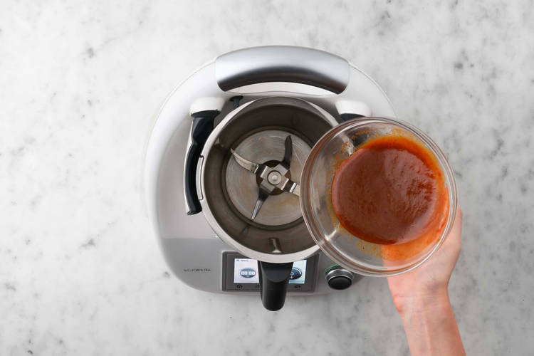 Für die Jalapeno & die BBQ-Sauce