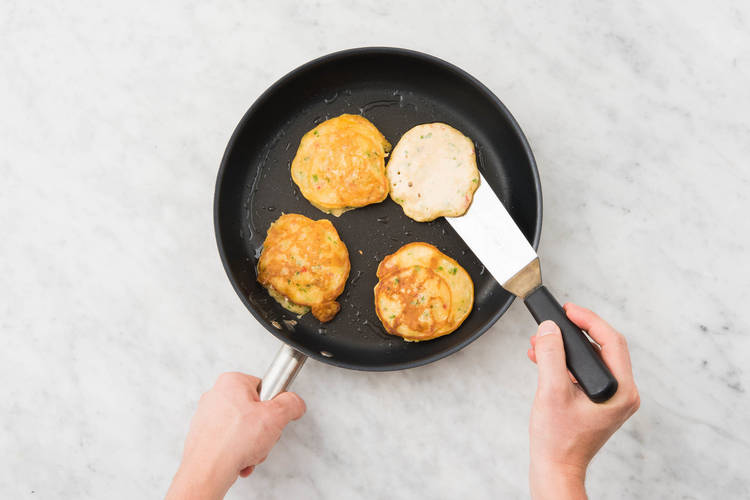 Omelettes braten