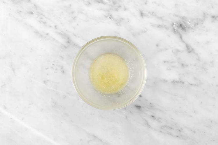 Préparer la vinaigrette