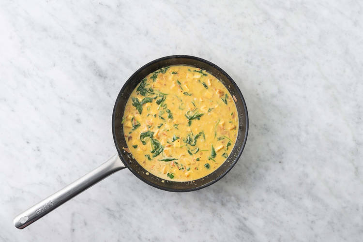 Laga saag paneer