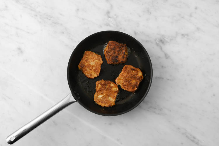 Fry the French toast