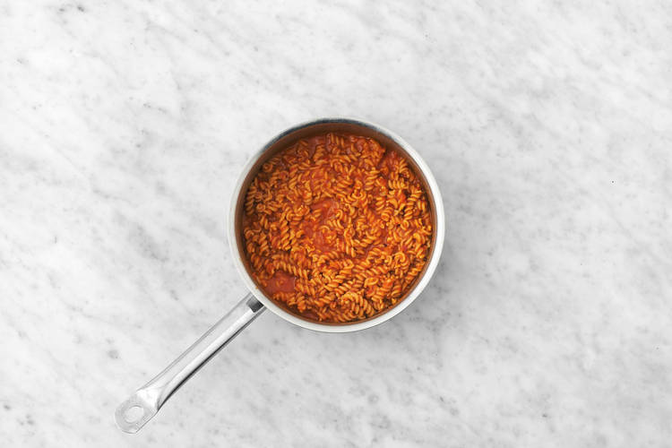 Pasta vollenden
