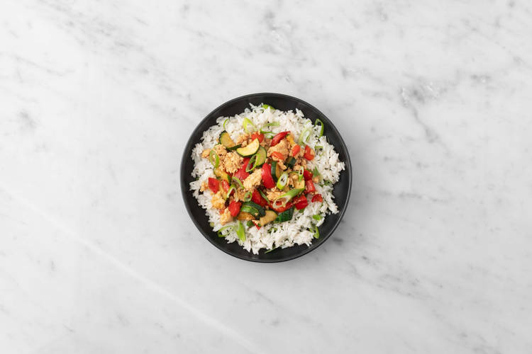 Cuire l’émincé protéiné