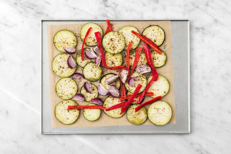 Griller les légumes