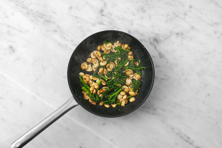 Cook the Veg and Prawns