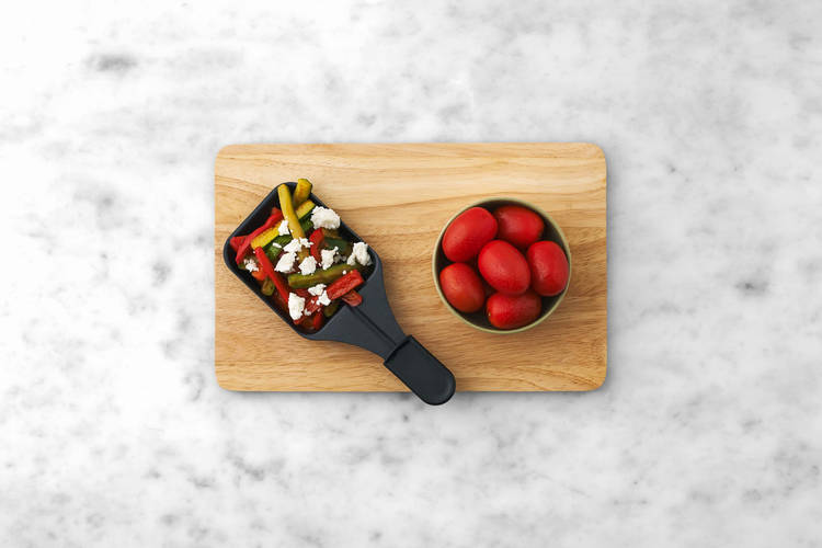 Prepare the vegetables 