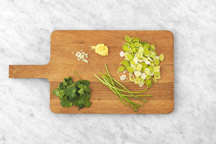 Tagliare gli ingredienti