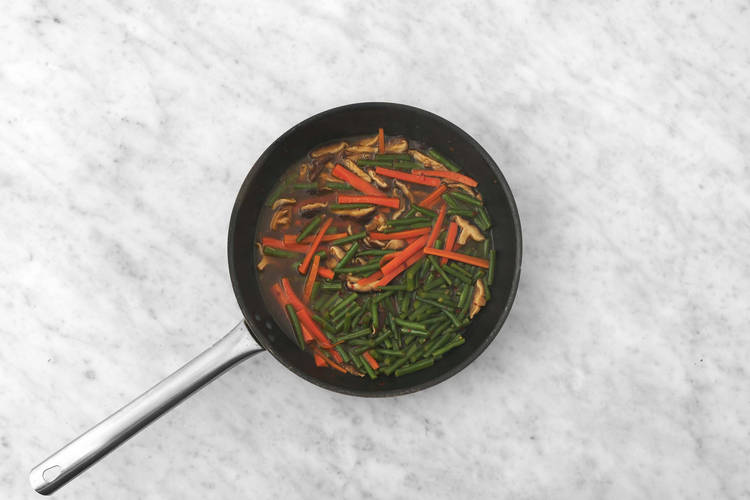 Cuocere le verdure