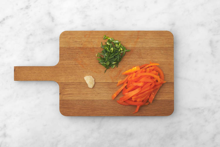 Prep and cook chicken