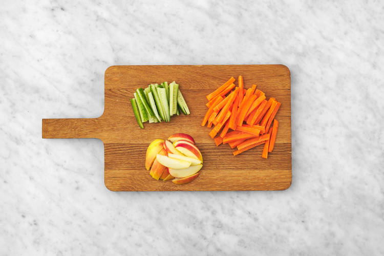 Prep the Veg and Apple