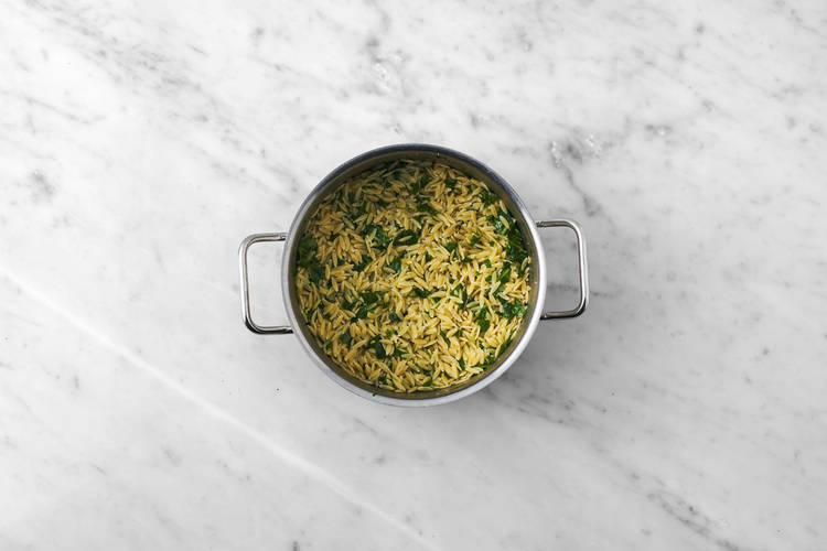 Cook orzo