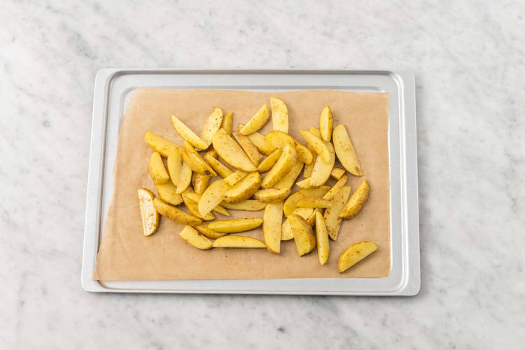 Roast potatoes
