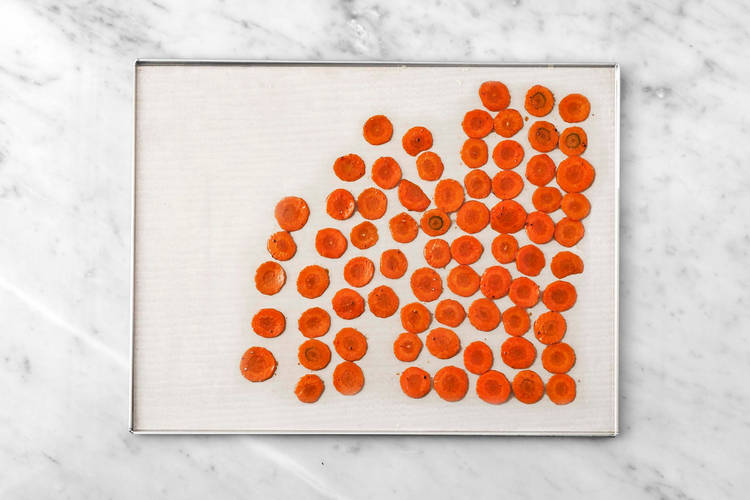 Prep and start carrots