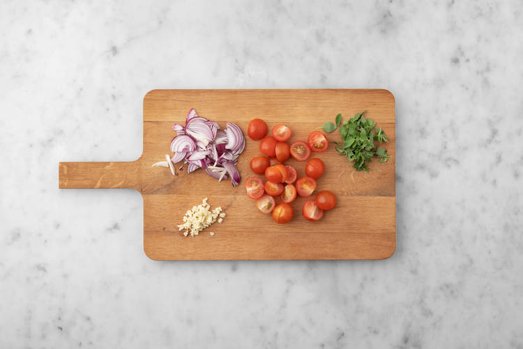 Förbered grönsaker