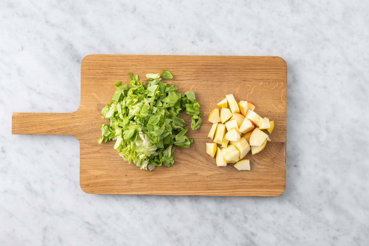 Fry the veggie mince