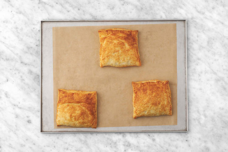 Enfourner les feuilletés