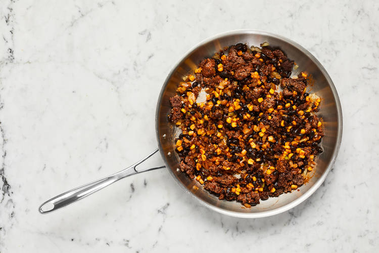 Terminer la garniture