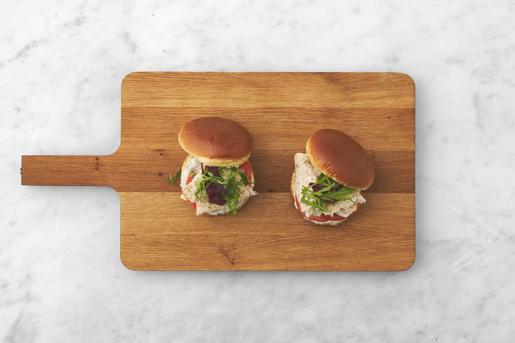 Assembler les sandwichs